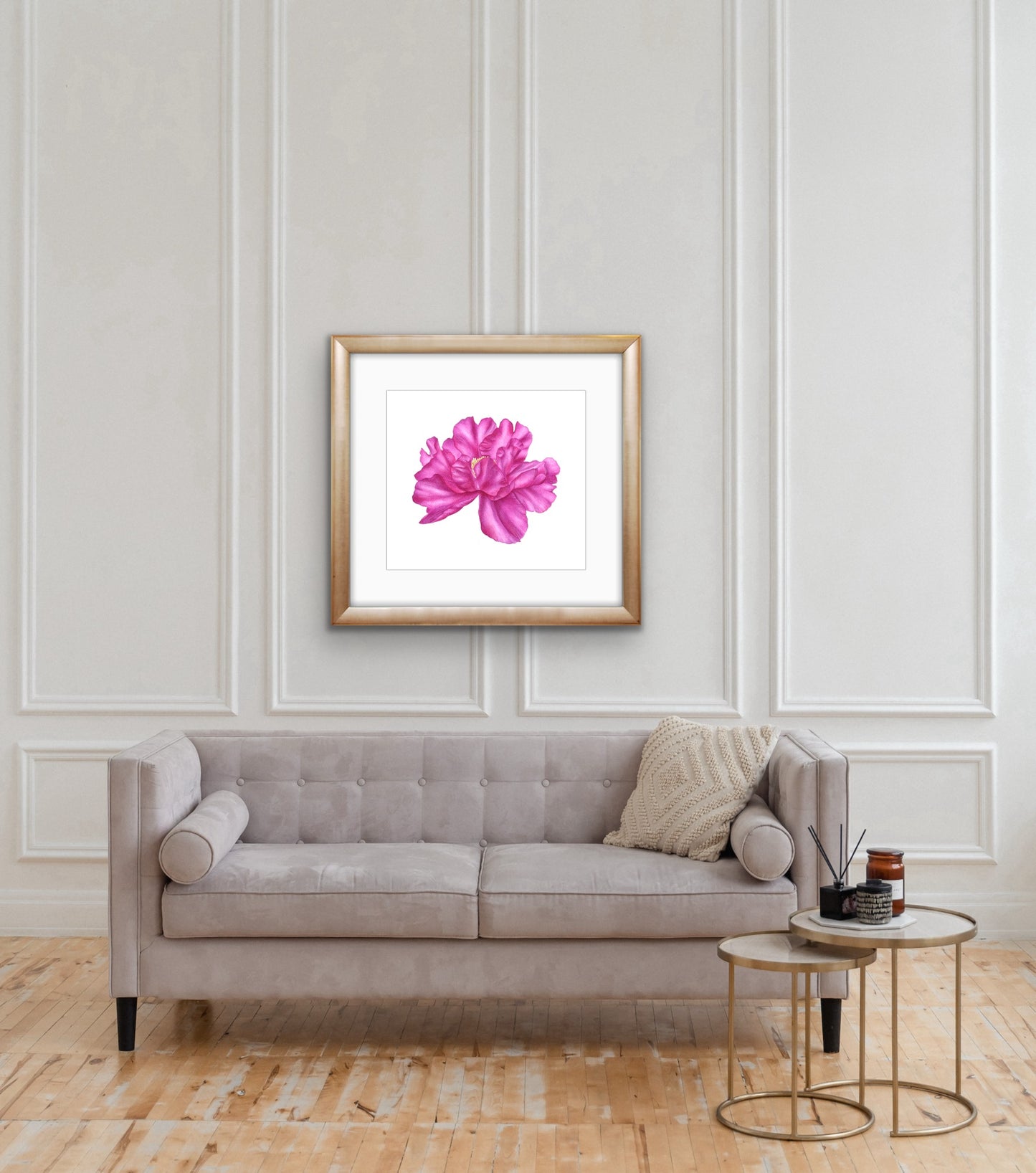 Purple Peony – Fine Art Print