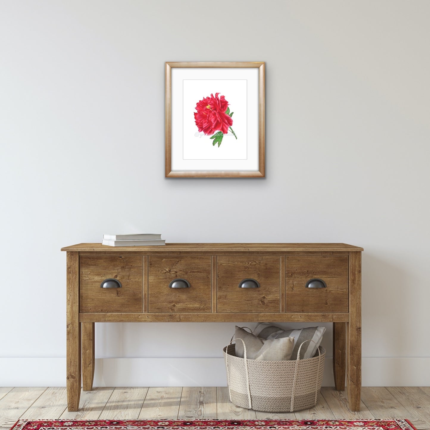 Japanese Tree Peony ‘Hoki’ – Fine Art Print